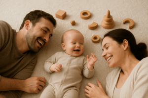 maternidade minimalista nos lembra de confiar mais em nós mesmas, no instinto materno, no toque, no olhar.